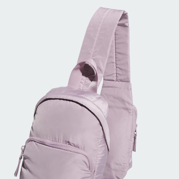 Adidas Essentials 2 Sling Crossbody Bag in preloved Fig purple /Black color - Picture 6 of 11